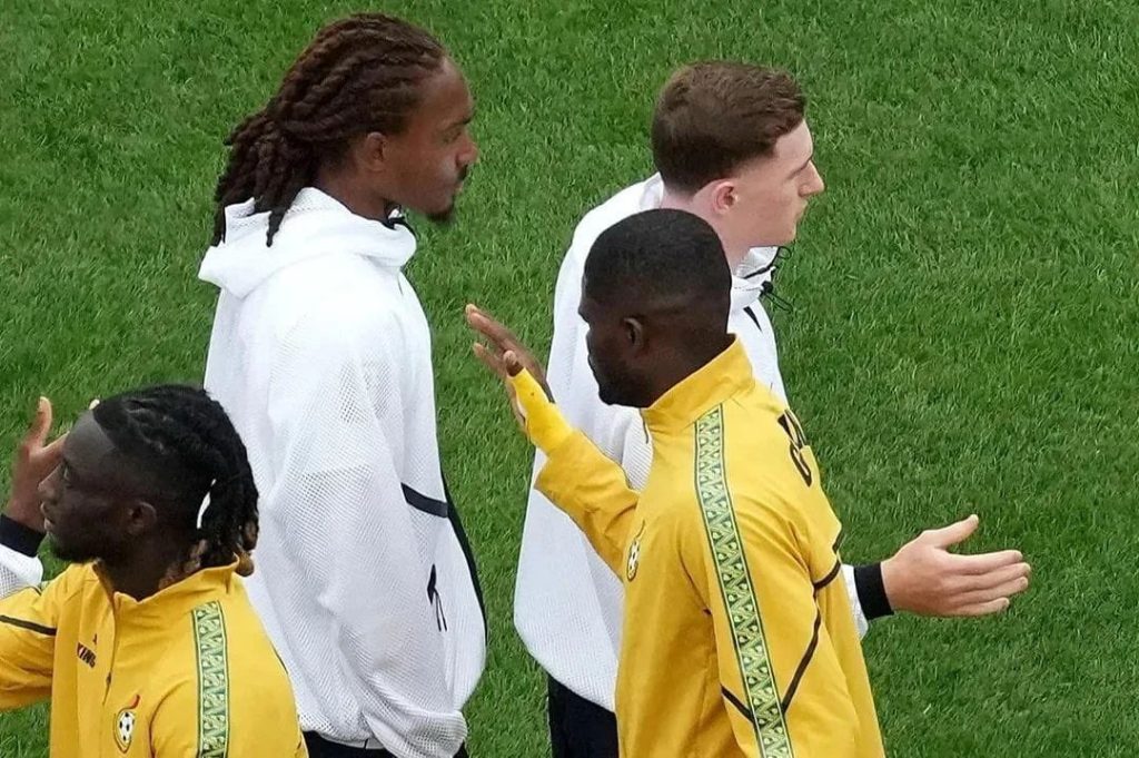 Djed Spence’s Handshake Snub of Thomas Partey Becomes World Cup Talking Point